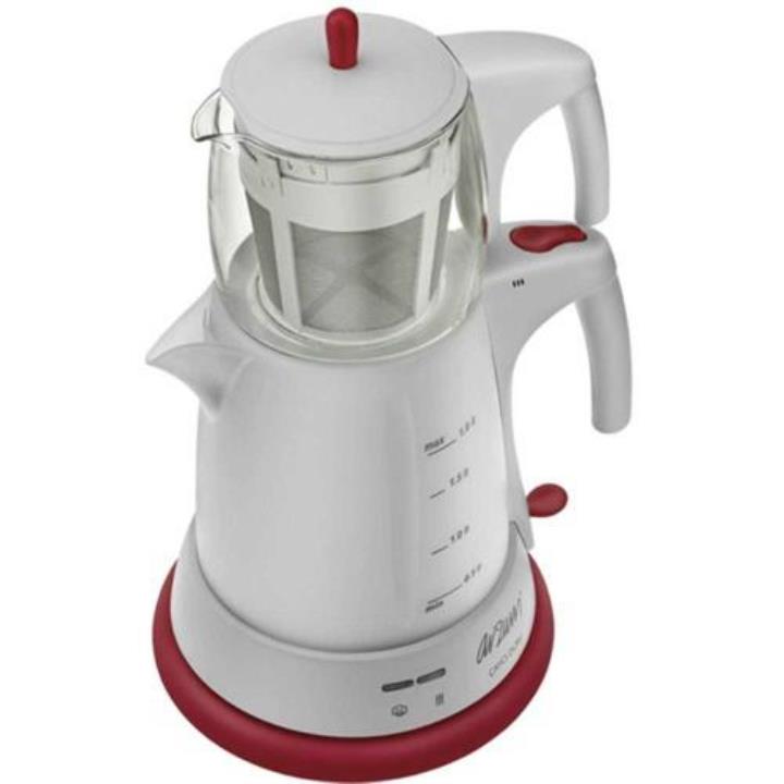 Arzum AR389 Çaycı Duru 1650 W 0.7 lt Demleme 1.9 lt Su Isıtma Kapasiteli Çay Makinesi Beyaz Yorumları