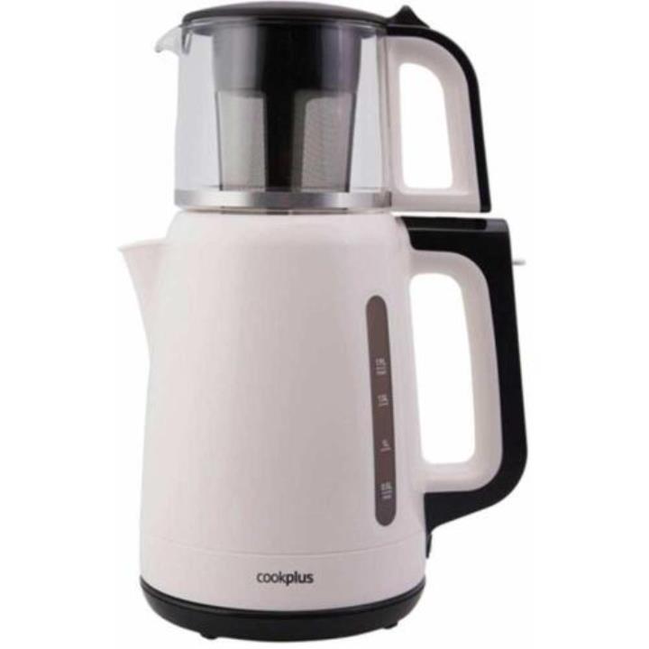 Cookplus 1501 1500 W 0.9 lt Demleme 1.9 lt Su Isıtma Kapasiteli Çay Makinesi Krem Yorumları