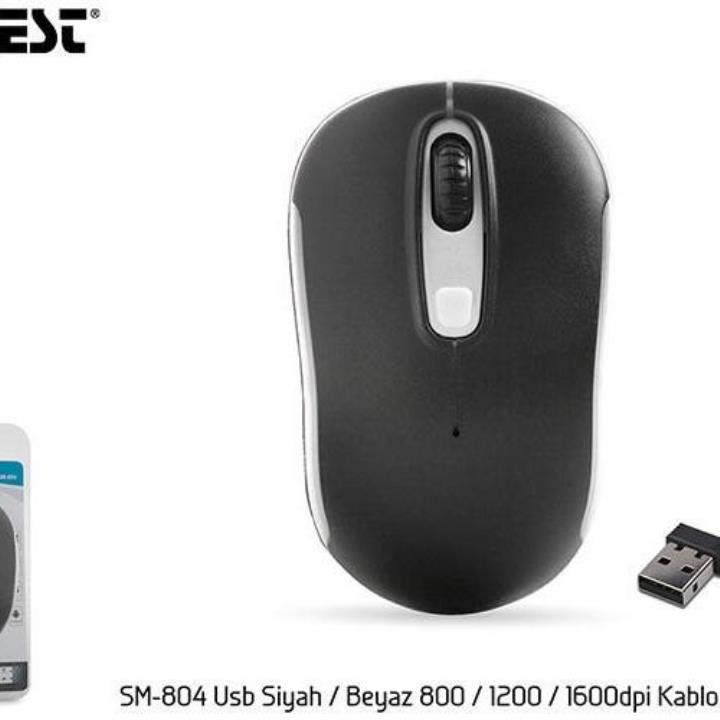 Eeverest Sm-804 Usb Siyah/beyaz 800/1200/1600dpi Kablosuz Mouse Yorumları