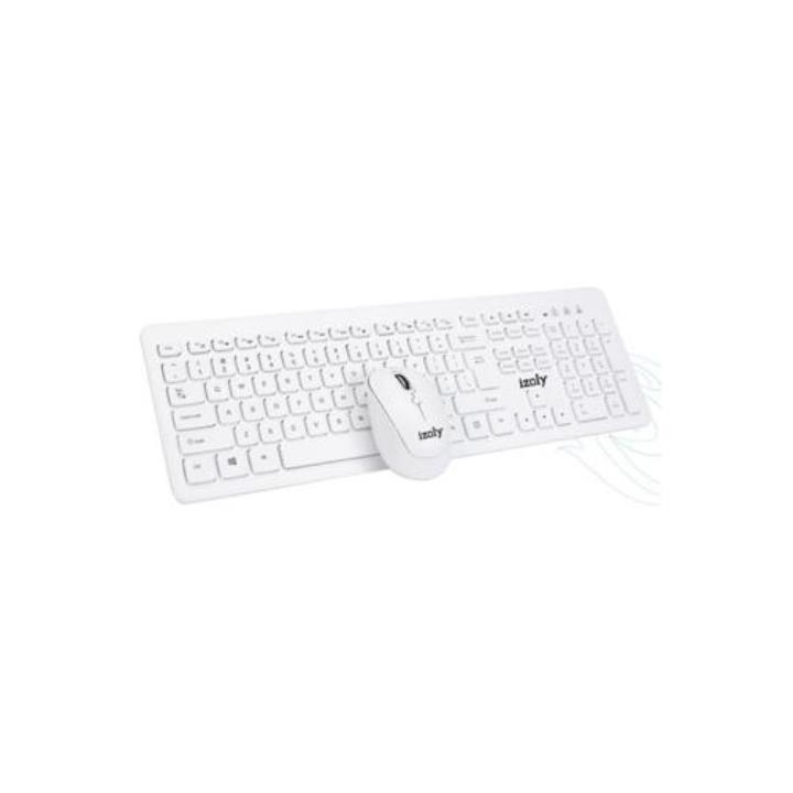 Izoly Km-6221 Beyaz Kablosuz Klavye Mouse Seti Yorumları