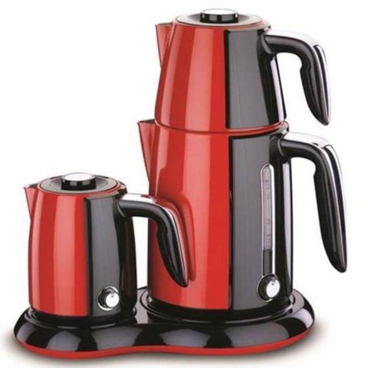 Korkmaz A367-01  2200 W 0.9 lt Demleme 1.5 lt Su Isıtma Kapasiteli Çay-Kahve Makinesi Kırmızı Yorumları