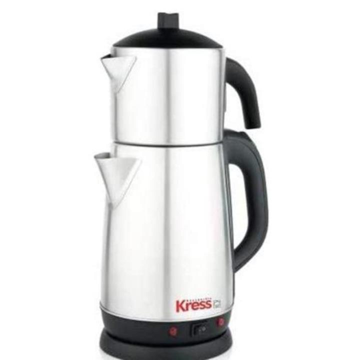 Kress KCM101 1500 W 0.8 lt Demleme 1.8 lt Su Isıtma Kapasiteli Çay Makinesi Inox Yorumları