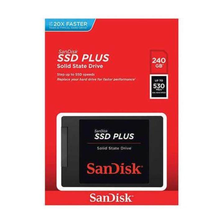 SanDisk Plus SDSSDA-240G-G25 240 GB 2.5" 520-350 MB/s SSD Sabit Disk Yorumları