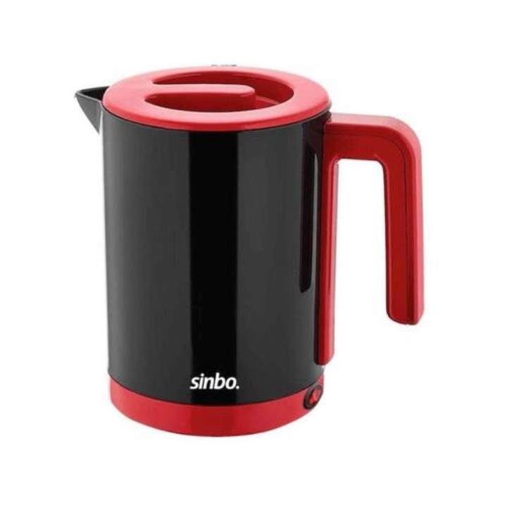 Sinbo SK7388 1000 W 1 lt Kapasiteli Çelik Su Isıtıcısı Siyah-Kırmızı Yorumları