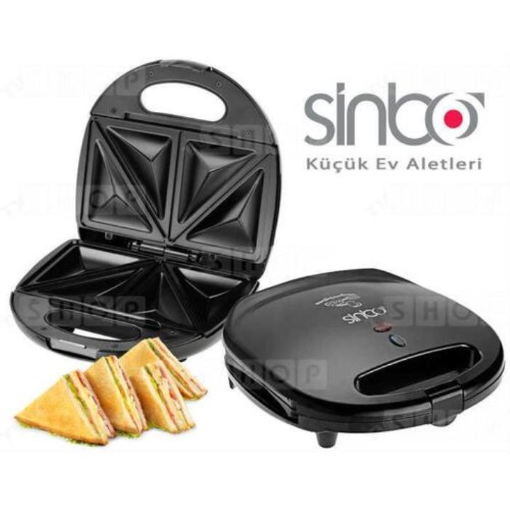 Sinbo SSM-2513T 750 W 3 Adet Pişirme Kapasiteli Teflon Çıkarılabilir Plakalı Izgara ve Tost Makinesi  Yorumları