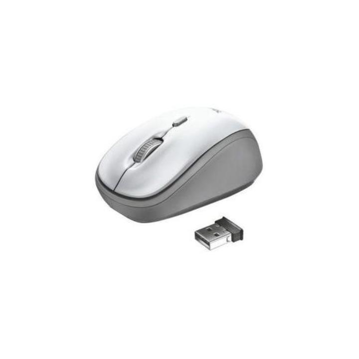Trust Yvi 23386 Kablosuz 1600 Dpi Beyaz-Gri Mouse Yorumları