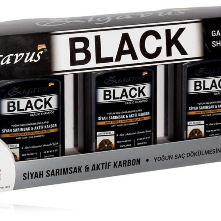 Zigavus Black Sarımsaklı 3 x 300 ml Şampuan Yorumları