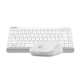 A4-Tech FG1112 Q Beyaz Kablosuz Multimedya Mini Klavye Mouse