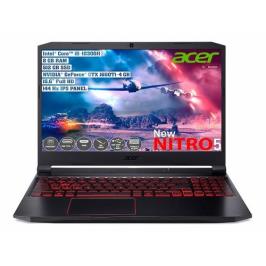 Acer Nitro AN515-55 NH.Q7JEY.006 I5 10300h 8GB 512GB SSD GTX 1650TI Freedos 15.6 inç Taşınailir Bilgisayar