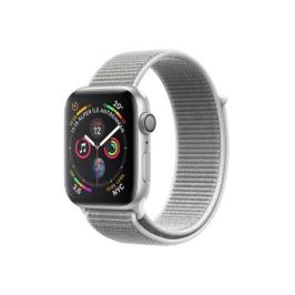 Apple Watch S4 GPS-TUR MU6C2TU/A Gümüş Rengi Alüminyum Kasa ve Deniz Kabuğu Spor Kordon Akıllı Saat