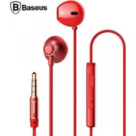 Baseus H06 Jack Hi̇fi̇ Encok Stereo Bass Kırmızı  3.5 mm  Kablolu Kulaklık