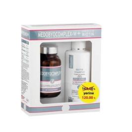 Dermoskin 60 Kapsül Medobiocomplex-K + Hediye 200 ml Biotin Shampoo