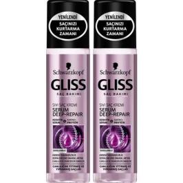 Gliss Serum Deep Repair 2x200 ml Sıvı Saç Kremi