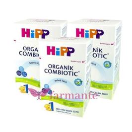 Hipp 1 Organik Combiotic 3x800 gr Biberon Maması