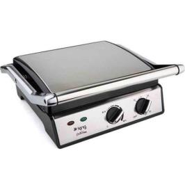 King K 467 Grilltime 2000 W 4 Adet Pişirme Kapasiteli Teflon Çıkarılabilir Plakalı Izgara ve Tost Makinesi