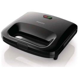 Philips HD2395 820 W 2 Adet Pişirme Kapasiteli Teflon Çıkarılabilir Plakalı Izgara ve Tost Makinesi