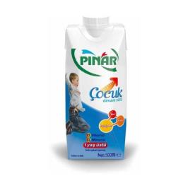 Pınar Çocuk Sade 500 ml x 12 Devam Sütü