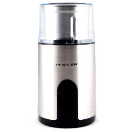 Premier PRG-277 1700 W 10 Fincan Kapasiteli Kahve Öğütme Makinesi Gümüş