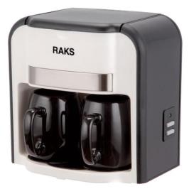 Raks Laura 500 W 300 ml Filtre Kahve Makinesi Beyaz