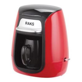 Raks Luna 300 W 150 ml Filtre Kahve Makinesi Kırmızı