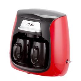Raks Luna Max 500 W 300 ml Filtre Kahve Makinesi Kırmızı