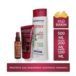 Restorex 550 ml Sağlıklı Uzama Etkili Sarmaşık Özlü Şampuan 