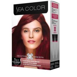 Sea Color 5/65 Çilek Kızmızısı Saç Boyası