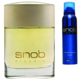 Snob Classic EDT 100 Ml Ve 150 Ml Deodorant Erkek Parfüm Set