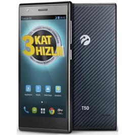 Turkcell T50 16 GB 5.0 İnç 13 MP Akıllı Cep Telefonu Siyah