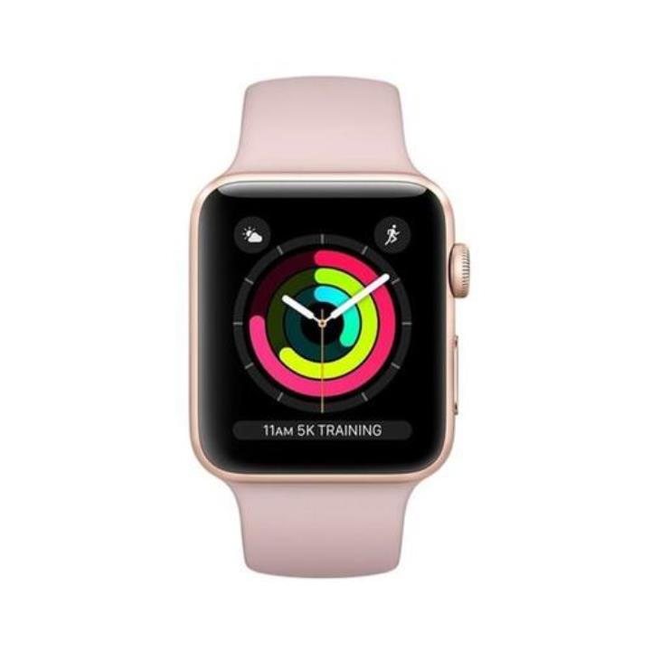 Apple Watch S3 MQL22TU/A 42mm Altın Rengi Alüminyum Kasa Kum Pembesi Spor Kordon Akıllı Saat Yorumları