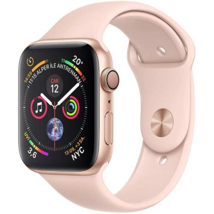 Apple Watch Series 4 40 mm Altın Rengi Alüminyum Kasa ve Kum Pembesi Spor Kordon Akıllı Saat Yorumları