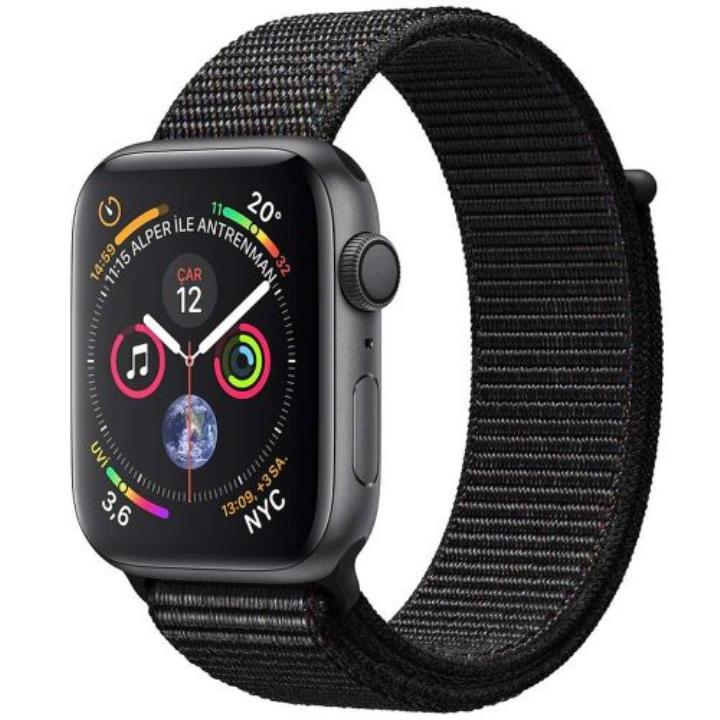 Apple Watch Series 4 40 mm Uzay Grisi Alüminyum Kasa ve Siyah Spor Loop Akıllı Saat Yorumları