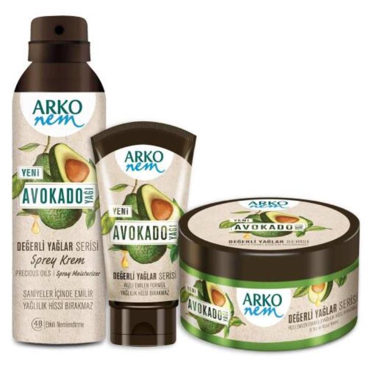 Arko Nem Değerli Yağlar Avokado  250+60+150 ml Fırsat Seti Yorumları
