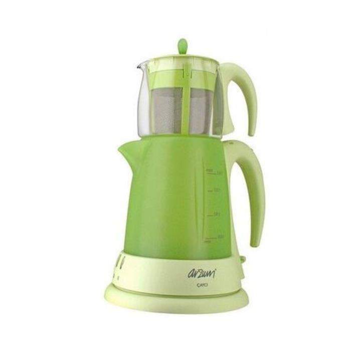 Arzum AR311 Çaycı 1650 W 0.7 lt Demleme 1.9 lt Su Isıtma Kapasiteli Çay Makinesi Yeşil Yorumları