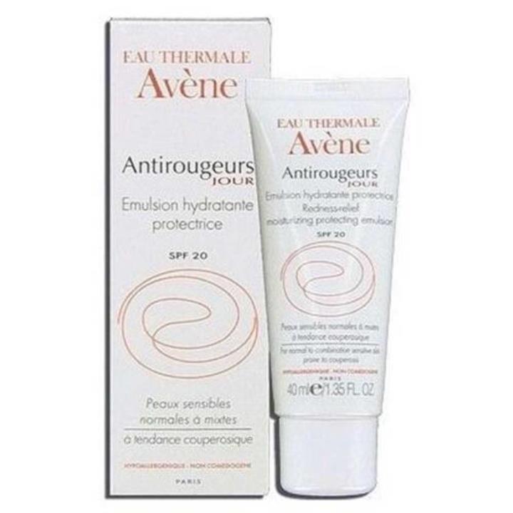 Avene Antirougeurs Emulsion 40 ml Cilt Kızarıklıklarına Sahip Normal-Karma Ciltler için Günlük Bakım Kremi Yorumları