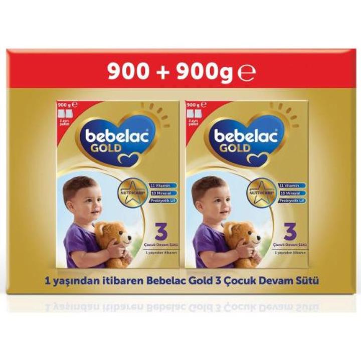 Bebelac Gold 3 9+ Ay 2x900 gr Çoklu Paket Devam Sütü Yorumları