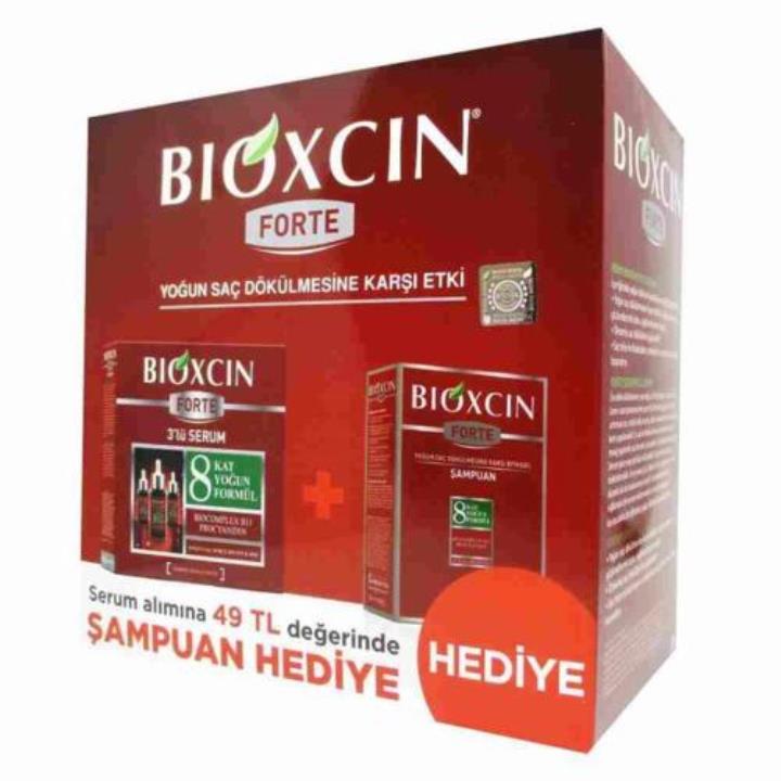 Bioxcin Forte Tanışma Paketi Yoğun Saç Dökülmesine Karşı 300 ml Şampuan ve 30 ml Serum Set Yorumları