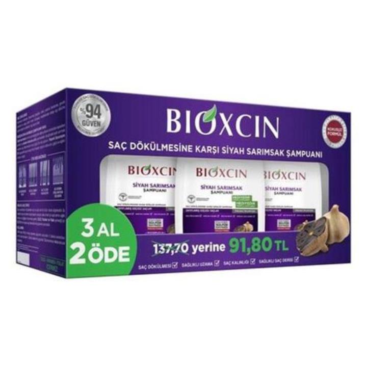 Bioxcin Siyah 3 Al 2 Öde 300 ml Sarımsak Şampuanı Yorumları
