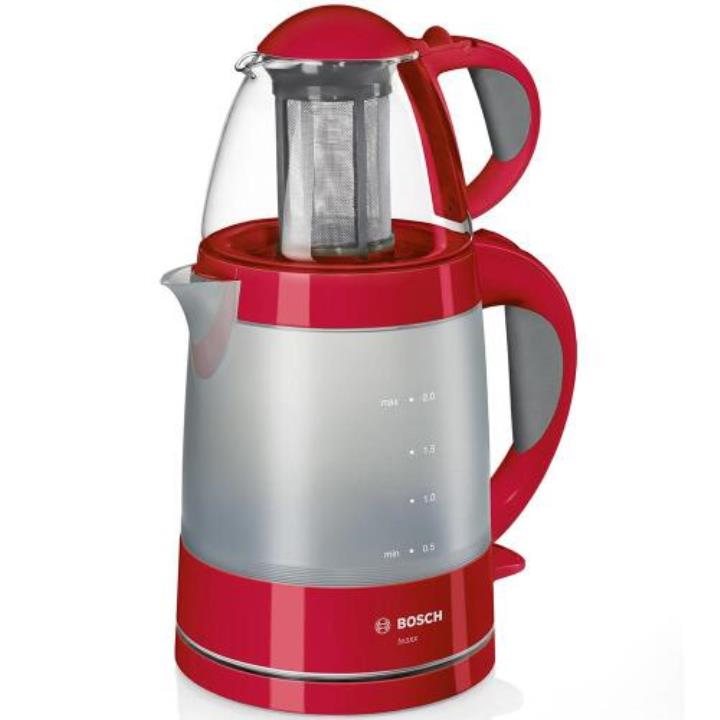 Bosch TTA2010 1785 W 0.7 lt Demleme 2.0 lt Su Isıtma Kapasiteli Çay Makinesi Kırmızı Yorumları
