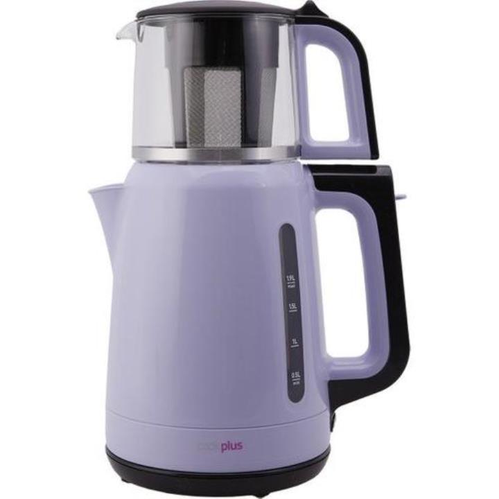 Cookplus 1501 1500 W 0.9 lt Demleme 1.9 lt Su Isıtma Kapasiteli Çay Makinesi Lila  Yorumları