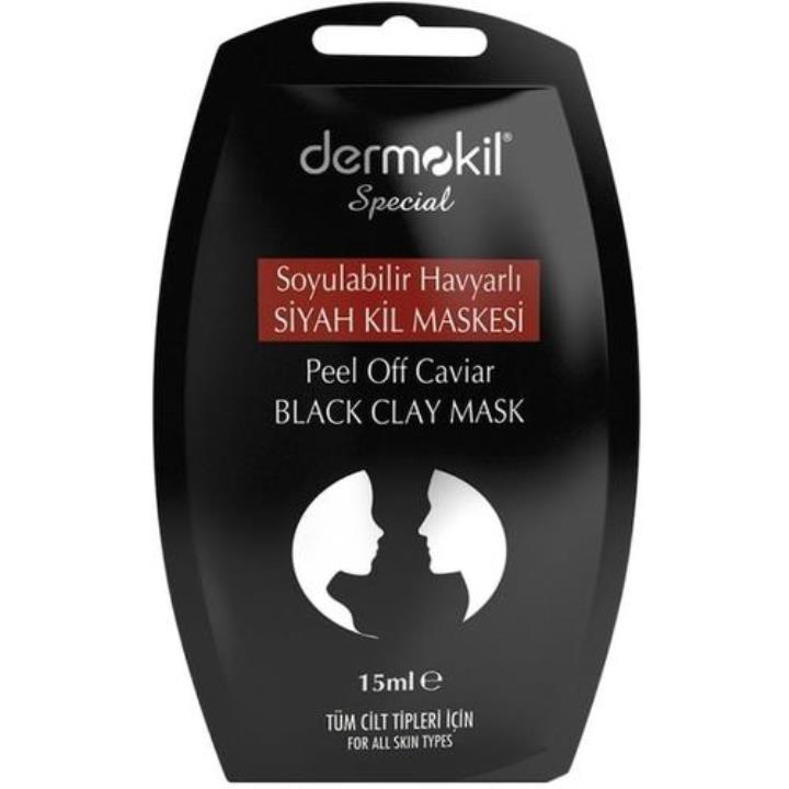 Dermokil 15 ml Soyulabilir Havyarlı Siyah Kil Maskesi  Yorumları