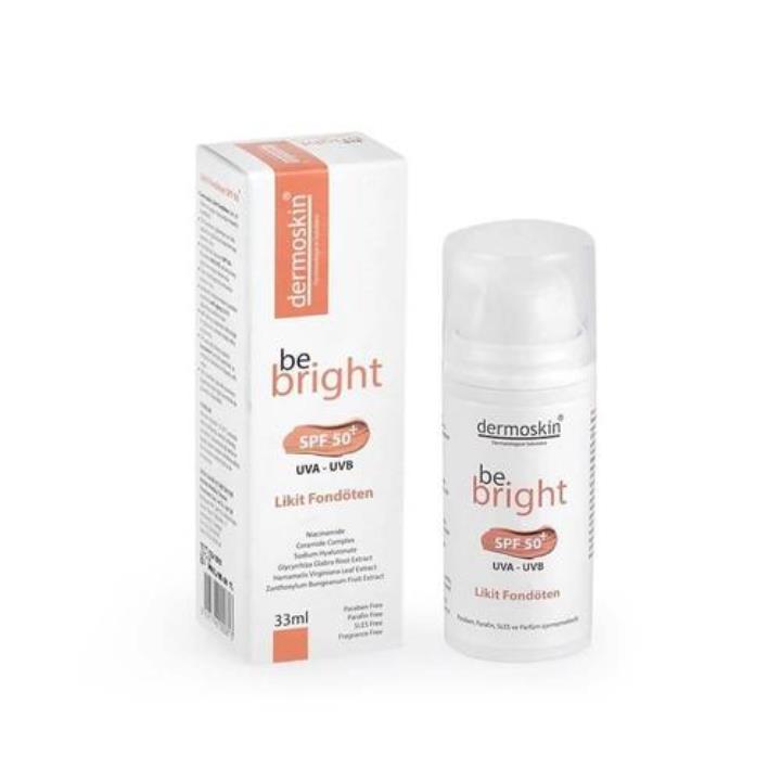 Dermoskin Be Bright SPF50 33 ml Light Likit Fondöten Yorumları