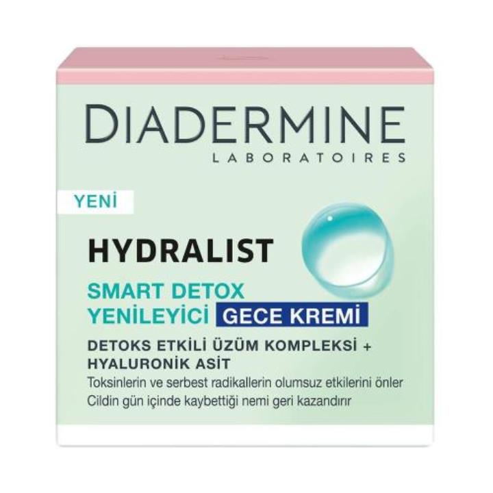 Diadermine Smart Detox 50 ml Hydralist Gece Kremi Yorumları