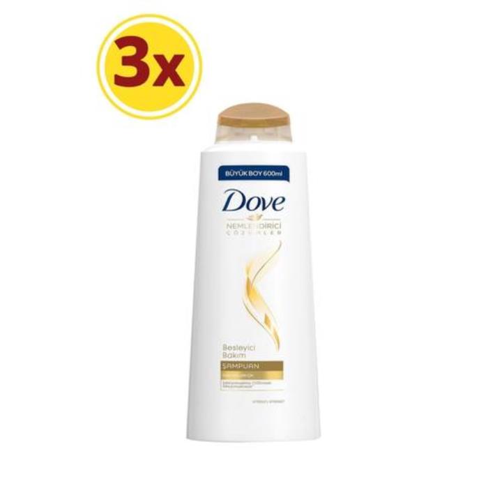 Dove Besleyici 600 ml x 3 Bakım Saç Şampuanı Yorumları