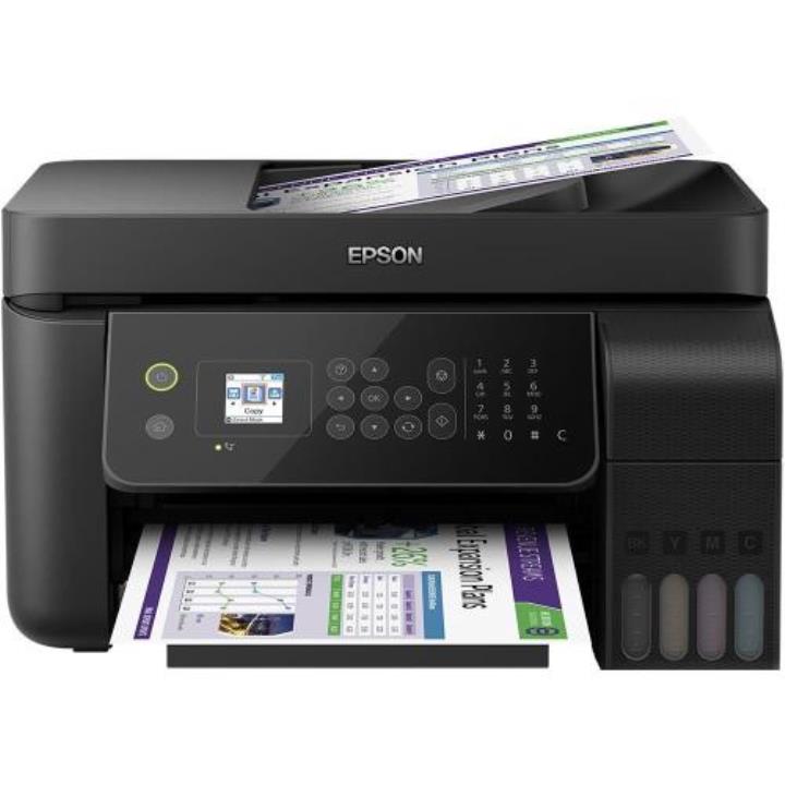 Epson L5190 Wifi Tarayıcı A4 Renkli Fotokopi Fax Tanklı Yazıcı  Yorumları