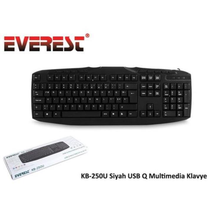Everest KB-250U Siyah Klavye Yorumları