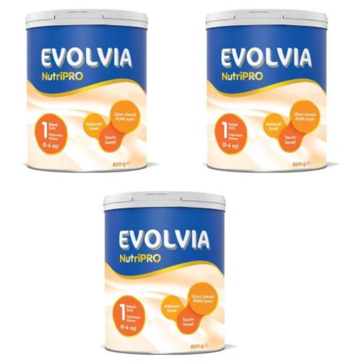 Evolvia 1 Nutripro 0-6 Ay 3x800 gr Çoklu Paket Bebek Sütü Yorumları