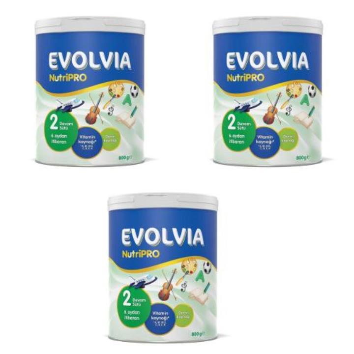 Evolvia 2 Nutripro 6+ Ay 3x800 gr Çoklu Paket Bebek Devam Sütü Yorumları