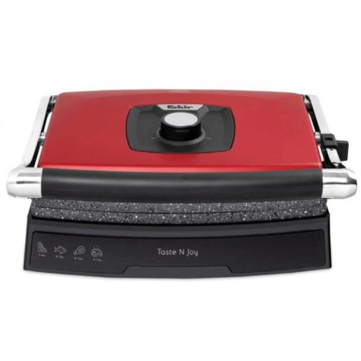 Fakir Taste N Joy 2000 W 4 Adet Pişirme Kapasiteli Tek Yönlü Döküm Izgara ve Tost Makinesi Kırmızı Yorumları