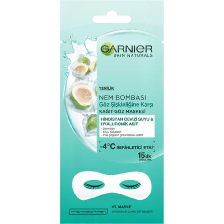 Garnier Hindistan Cevizi ve Hyaluronik Asitli Göz Altı Torbalarına Karşı Nem Bombası - Kağıt Göz Maskesi Yorumları